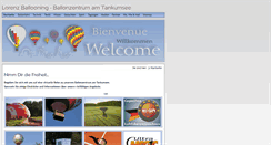 Desktop Screenshot of lorenz-ballooning.de
